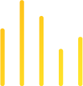icon depicting statistics