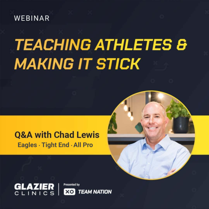 Webinar: Teaching Athletes with Chad Lewis